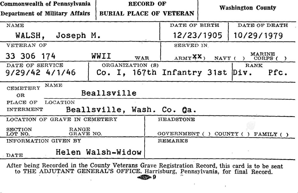 Joseph M. Walsh